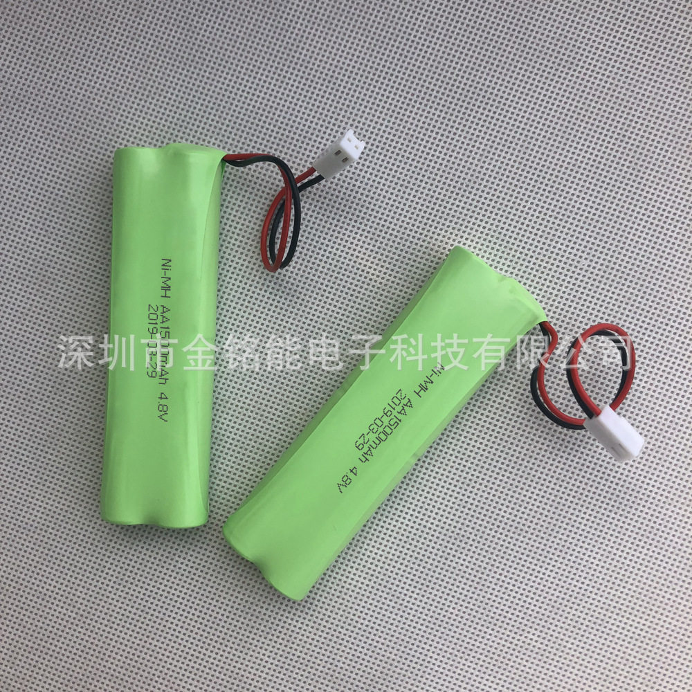 镍氢电池 Ni-MH AA1500 4.8V 适用太阳能灯 玩具 仪表仪器 可定制