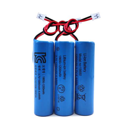18650锂电池3C认证3.7V蓝牙音响智能灯具KC/PSE认证圆柱锂电池