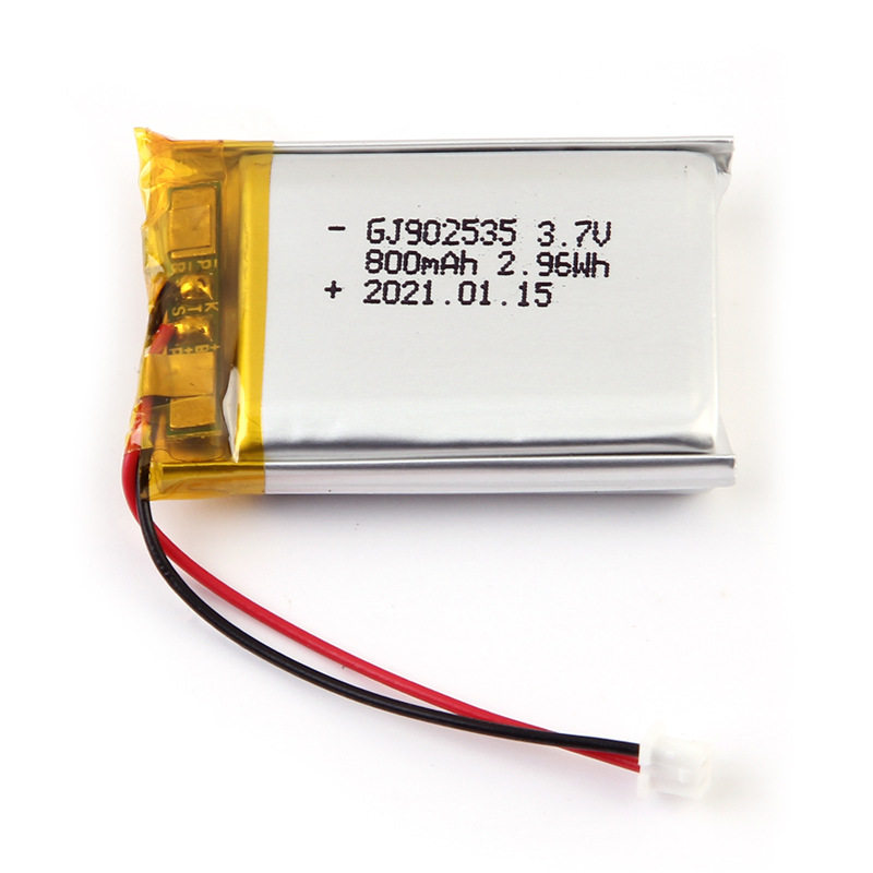 定制聚合物电池902535野营灯 灯具软包锂电池650mah k