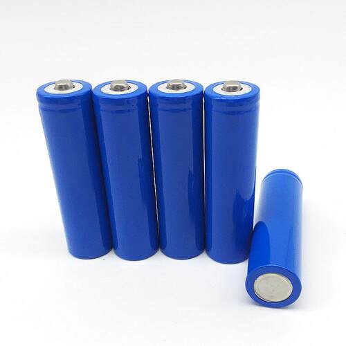18650锂电池A品1200毫安mAh尖头3.7V可充电强光手电筒电池CCC认证