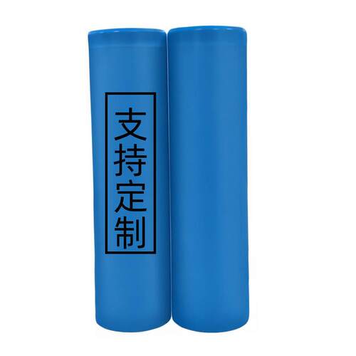18650换皮电池蓝600mAh3.7v大容量强光手电筒风扇强光设备