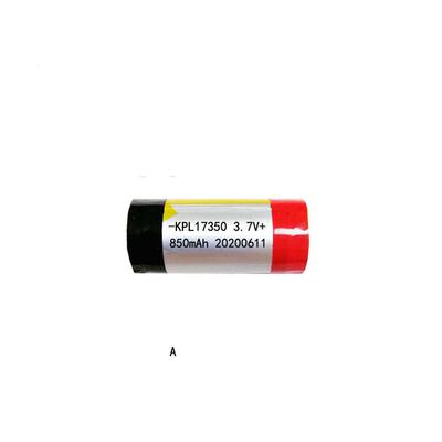 17350-850mAh 圆柱锂电池10C倍率放电 雾化器电池18250