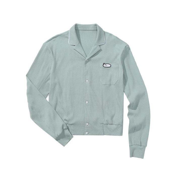 TUBE SHOWROOM X STAFFONLY TOAST SHIRE-长袖衬衫|msdalam kategori Pakaian Dalam/seluar dalam lelaki/tracksuit, baju tidur/pakej perkhidmatan rumah - dari Buy2taobao.com untuk memberikan perkhidmatan ejen Taobao profesional membeli