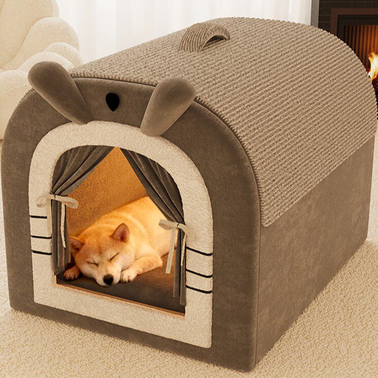 可爱龙猫帐篷狗窝安全又保暖