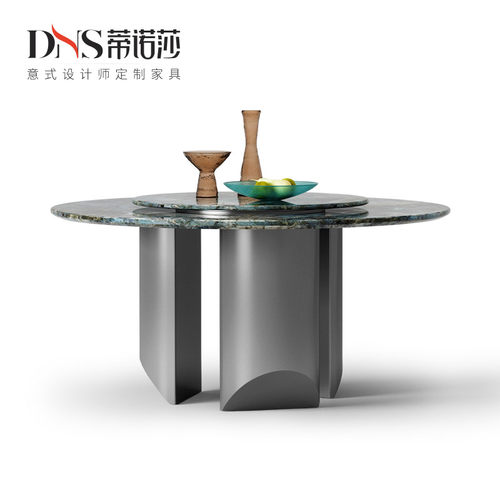 意式奢石餐桌蒂诺莎圆桌