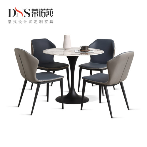 意式风设计师餐厅阳台洽谈桌椅