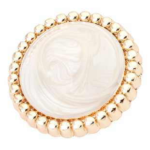 金属羊绒大衣纽扣女士呢子风衣外套高档高级感圆形大扣子上衣配件