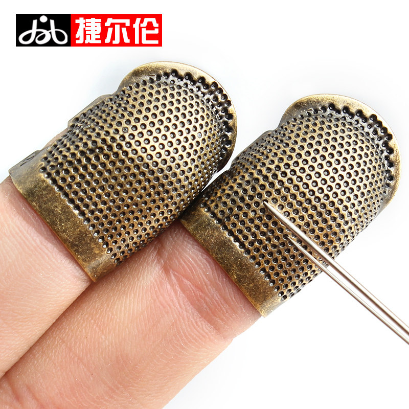 顶针指套 家用手缝特厚老式加厚手指套 手指顶针箍针线活缝纫工具图片