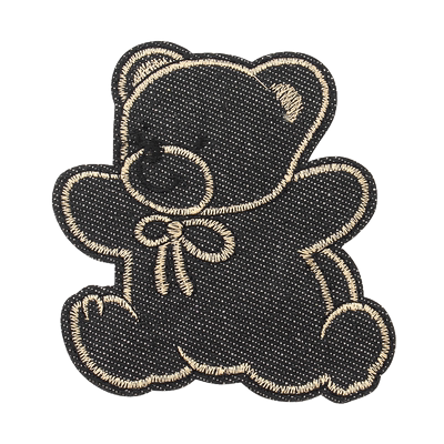 可爱卡通布贴牛仔裤衣服裤子补丁贴刺绣自粘装饰大号修补破洞贴布