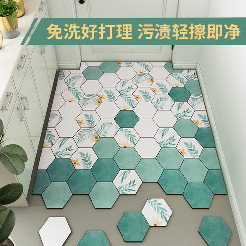 玄关可裁剪皮革pvc免洗