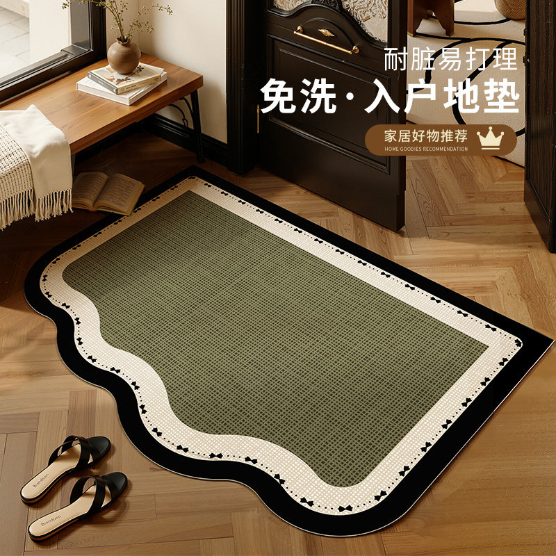 2026新款入户门地垫轻奢高级感门口进门防滑免洗脚垫pvc玄关地毯,居家布艺,入户地垫,淘宝优惠券,粉丝福利购,淘宝优惠卷