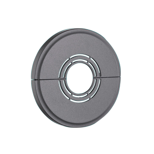 枪灰色装饰盖分体式水龙头角阀热水器墙洞盖板淋浴花洒加大遮丑盖