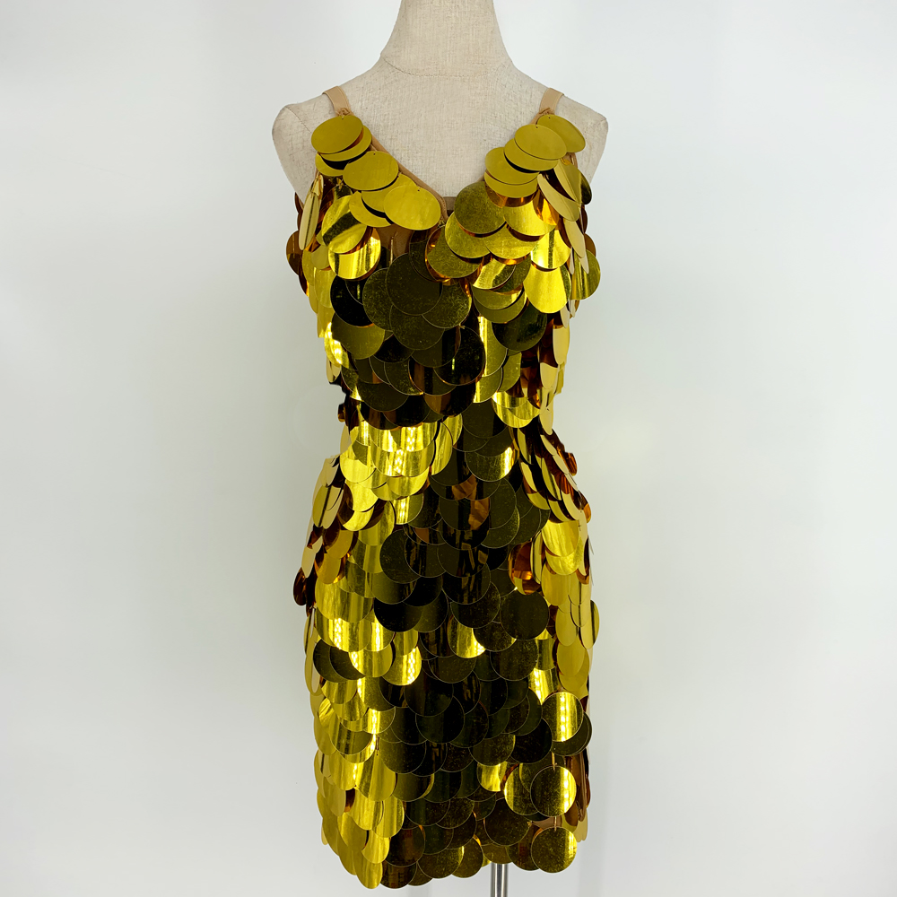 裳工坊拉丁舞比赛服演出服亮片