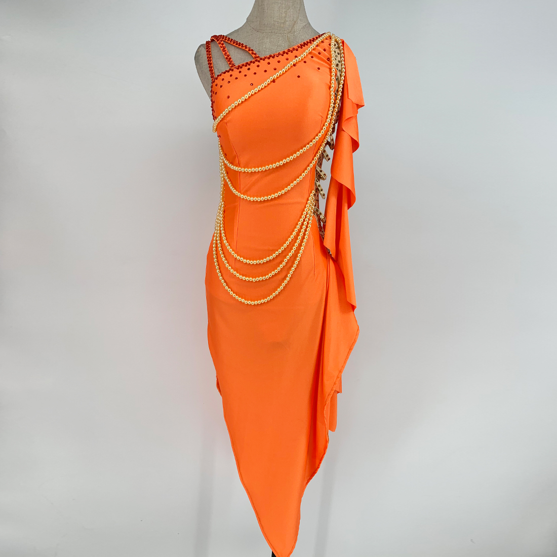 裳工坊拉丁舞演出服比赛