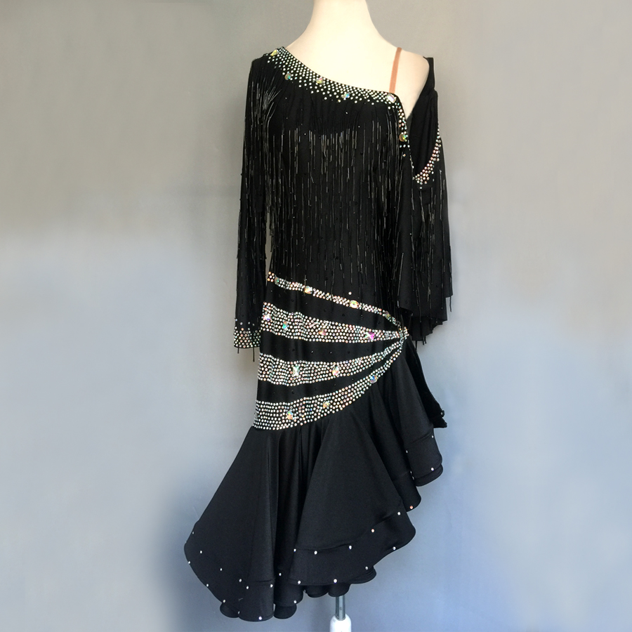 少儿儿童拉丁舞比赛服成人拉丁舞表演服拉丁舞演出服拉丁舞裙G67