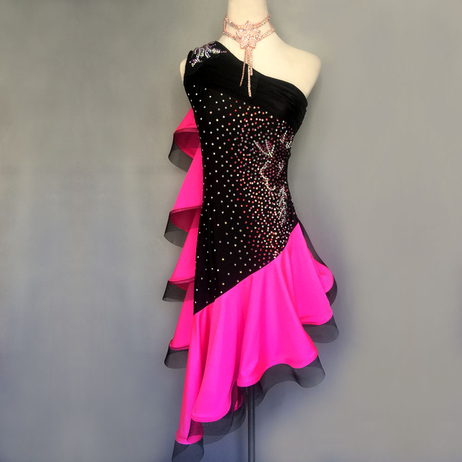 少儿儿童拉丁舞比赛服成人拉丁舞表演服拉丁舞演出服拉丁舞裙G14