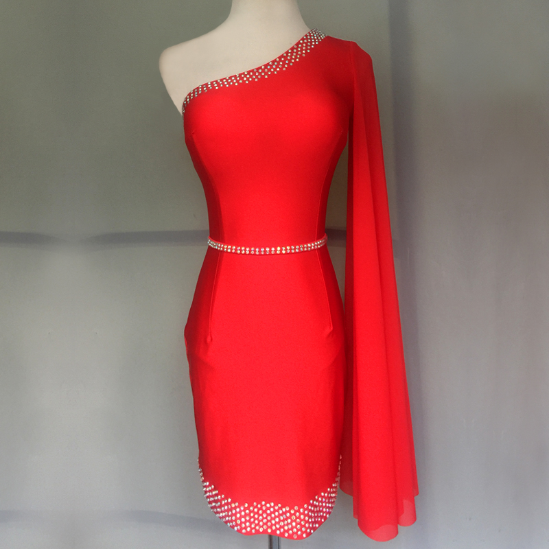 少儿拉丁舞表演服拉丁舞比赛服拉丁舞表演服装拉丁舞演出服女H88