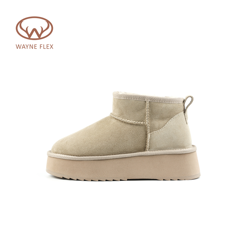WAYNEFLEX雪地靴冬季羊皮毛一体