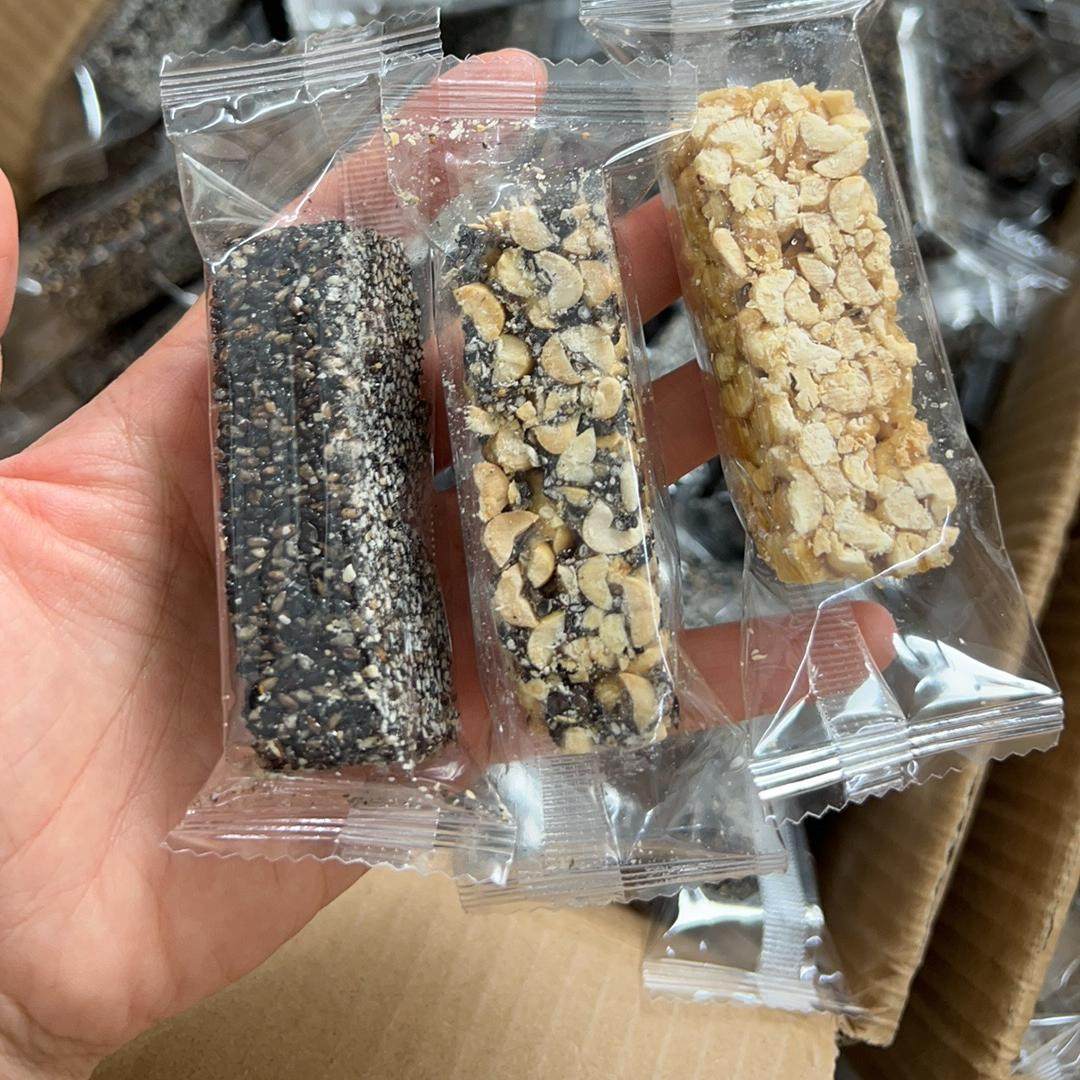 黑芝麻酥 黑芝麻花生条 花生条传统手工美味茶配休闲零食小包装