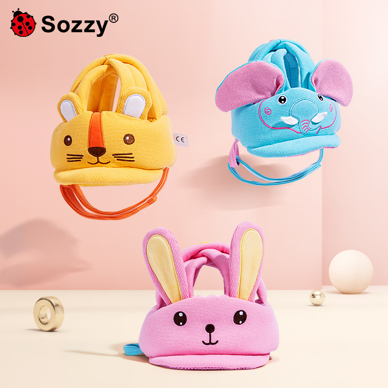 婴儿学步防撞帽防摔帽儿童安全头盔护头帽