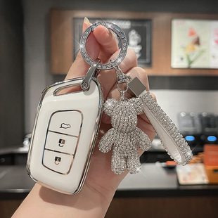 26款新宝骏KiWiEV钥匙套RC5/RS3/RS5/RS7/E300/RM5/RC6/730车壳扣