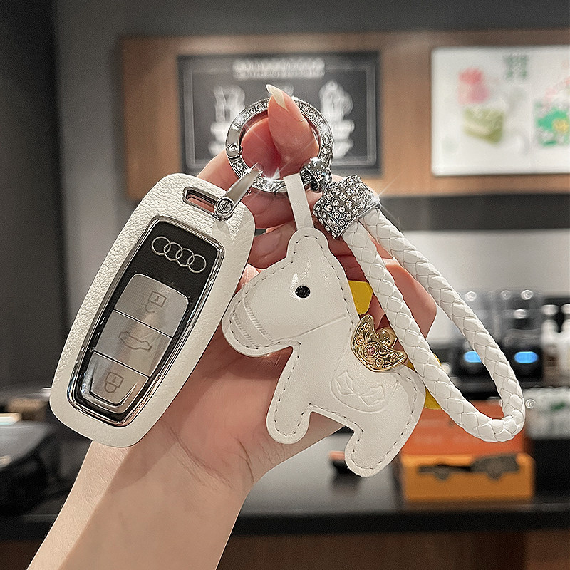 专用奥迪钥匙套新升级高档全包