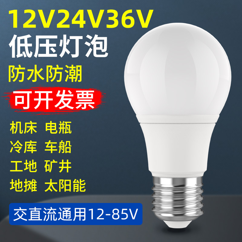 拉伯塔12V24V36V低压防水led灯泡