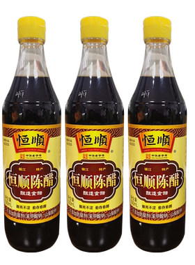 恒顺陈醋500ml*3瓶酿造镇江特产