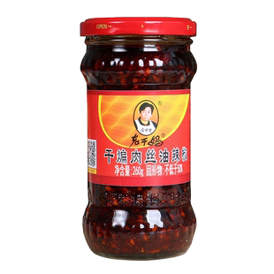 老干妈干煸肉丝油辣椒下饭菜贵州辣子鸡豆豉香麻辣肉丝辣椒酱合集