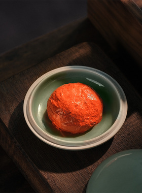 问心堂经文印泥朱砂色朱磦色60g书法书画印泥篆刻用品国画印章盒装印泥古法初学者盖章专用印泥