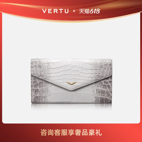 Vertu喜马拉雅鳄鱼纹皮包