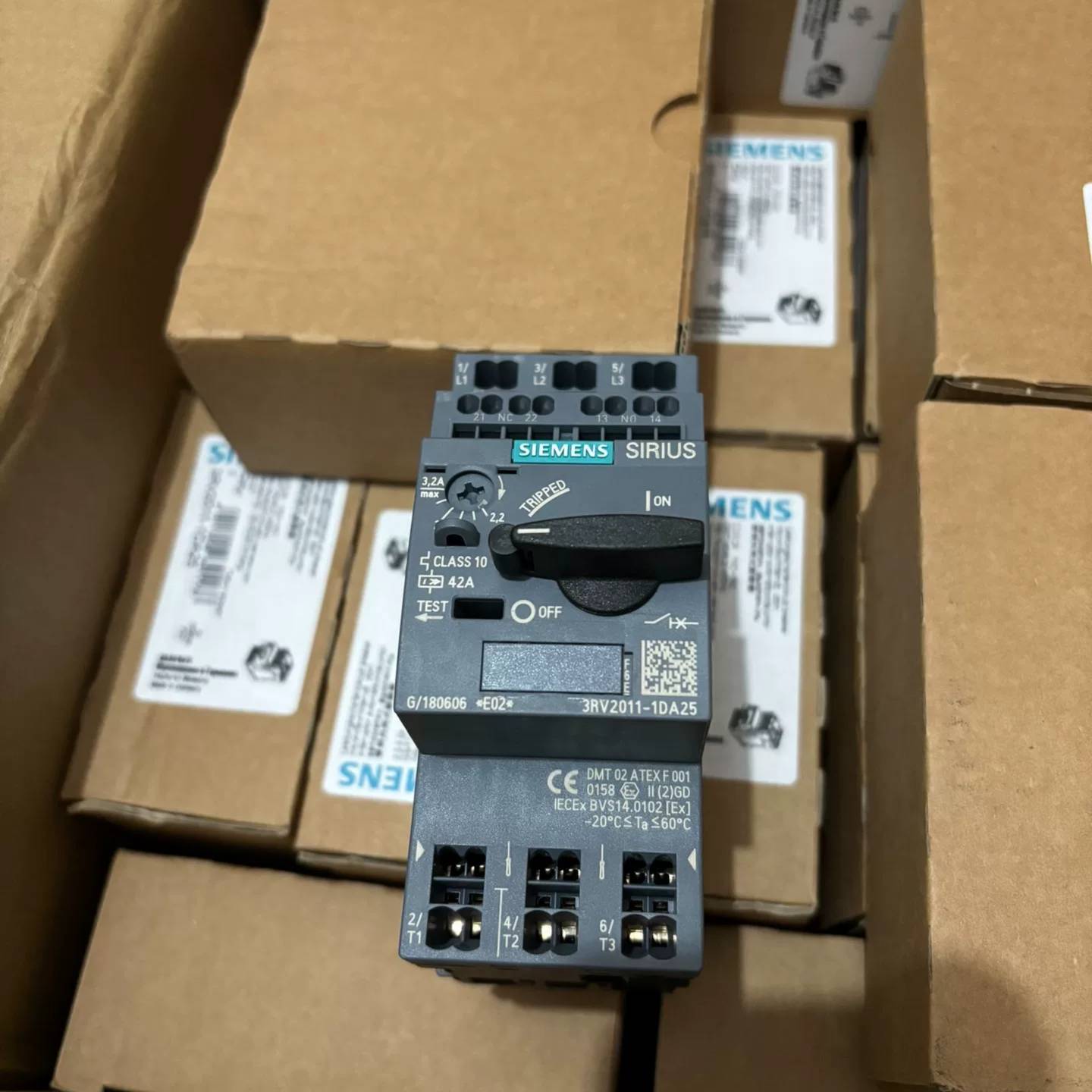 可维修西门子 进口断路器 3RV2011-1DA25 原包装2议价
