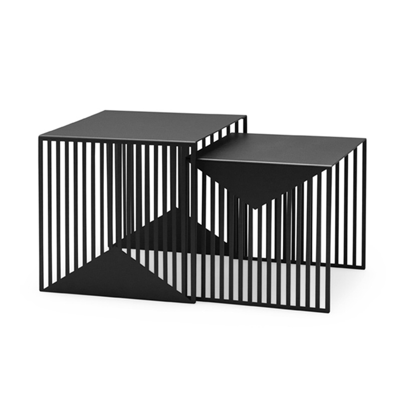 造心家具|简约现代风线条组合小户型装饰客厅卧室茶几边几