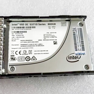 2.5寸 Intel S3710 800GB 企业级固态硬盘SSDSC2BA800G4C SATA