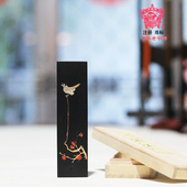 歙县老胡开文非遗徽墨条90年代出口同款 油烟收藏礼品专业书法绘画一枝春