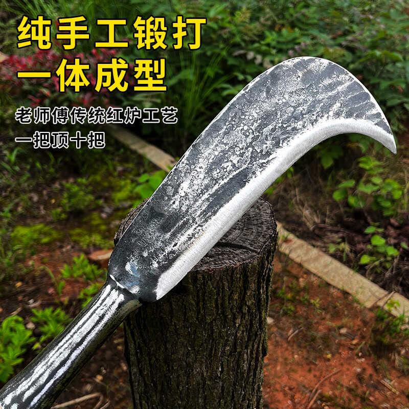 夹钢柴刀手工锻打高硬度