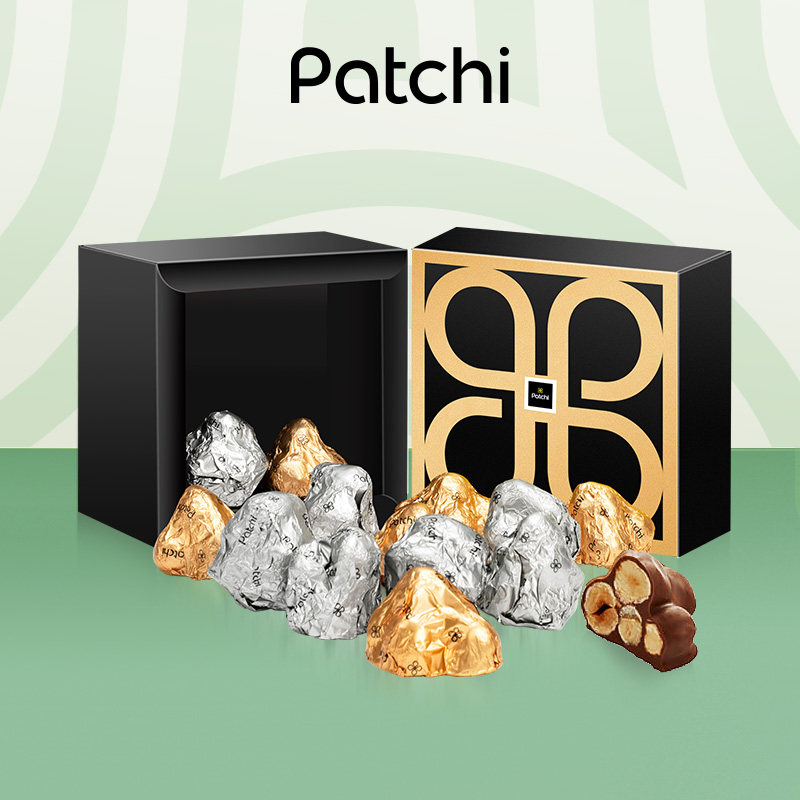 Patchi迪拜芭驰坚果夹心巧克力榛子黑巧进口零食高端礼盒生日礼物