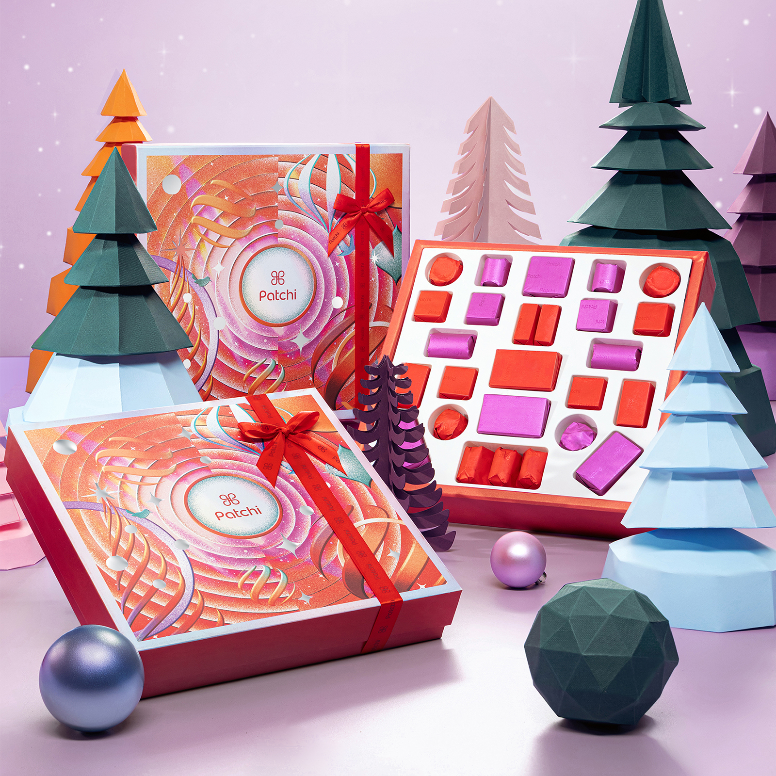 Patchi圣诞限定节日礼盒纯可可脂