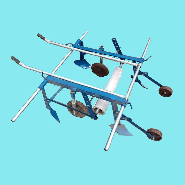 农民种地好帮手小型人力地膜机花生大豆免扣膜覆膜机厂家覆膜机