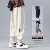 ITITIT休闲卫裤 束脚男款 男士 WASSUP 春秋季 青少年工装 运动长裤 子