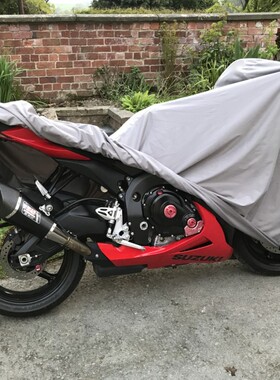 适用铃木GSX250R750/125/950极客飒155150仿赛跑车摩托防雨车衣罩