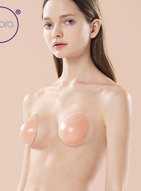 美国nubra Beach Plus比基尼水滴形沙滩泳装女硅胶胸贴防凸点乳贴