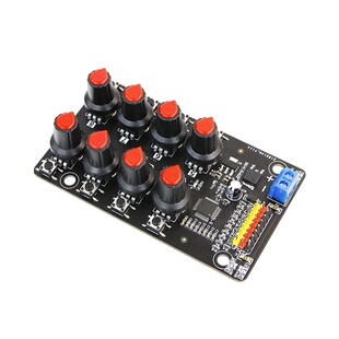 多路舵机控制器调试板机械手臂测试驱动仪开发板旋钮多路旋钮调速