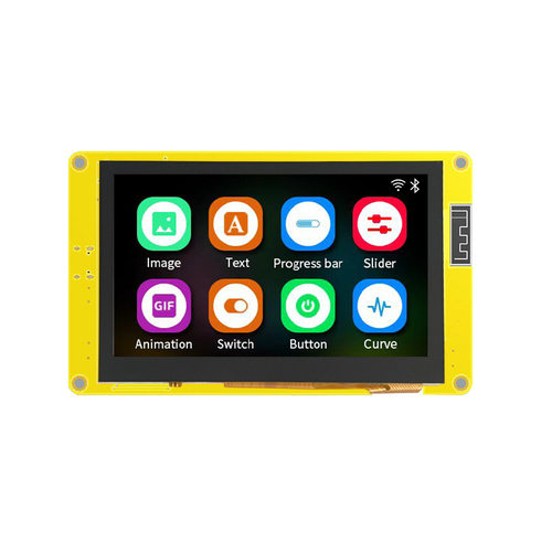 ESP32S3LVGL开发板4.3寸触摸屏幕