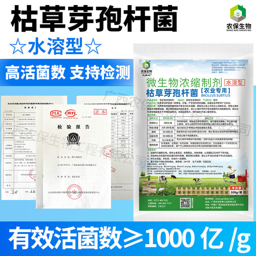 枯草芽孢杆菌微生物肥料