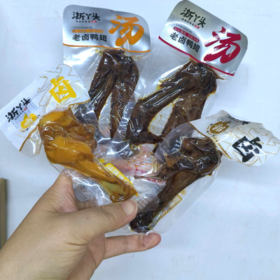 老卤鸭翅浙丫头甜辣味鸭翅根2斤袋装多口味