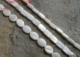 通孔贝壳 天然贝壳 diy饰品配件 35mm椭圆形 长方形长条形