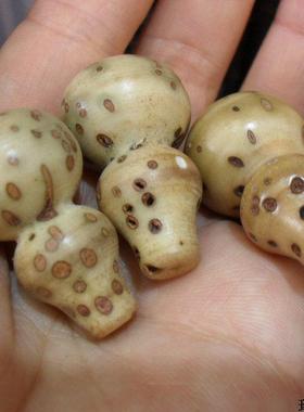 菩提子文玩佛珠背云配饰葫芦吊坠