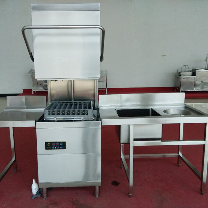 揭盖式全自动商用洗碗机洗杯机设备大型提拉式洗碗机酒店食堂厨房