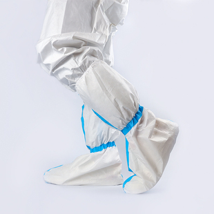 晨业医用防疫隔离防护鞋套一次性医护医生防护服隔离衣全身搭配